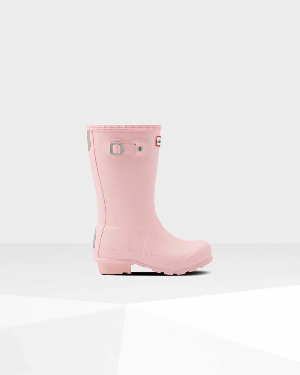 Hunter Original Kids Rain Boots NZ-95045Z Pink